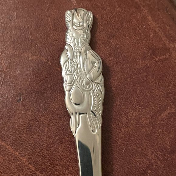 Vintage Bunnykins Royal Doulton Set Bone China bowl & spoon-NEW in box - Picture 8 of 10